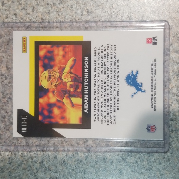 4 card Aidan Hutchinson rc lot. - Picture 8 of 10